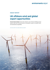 UK offshore wind and global export opportunities cover